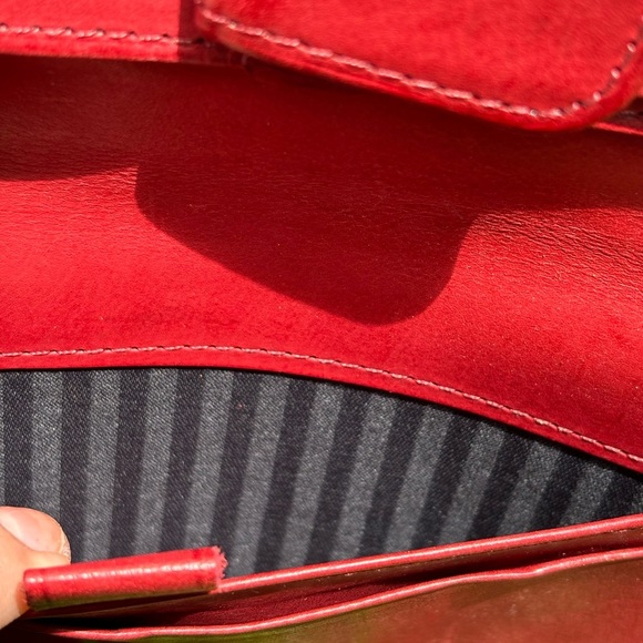 Coach | Vintage Red Sonoma Full length Zip Around Wallet - Picture 7 of 7